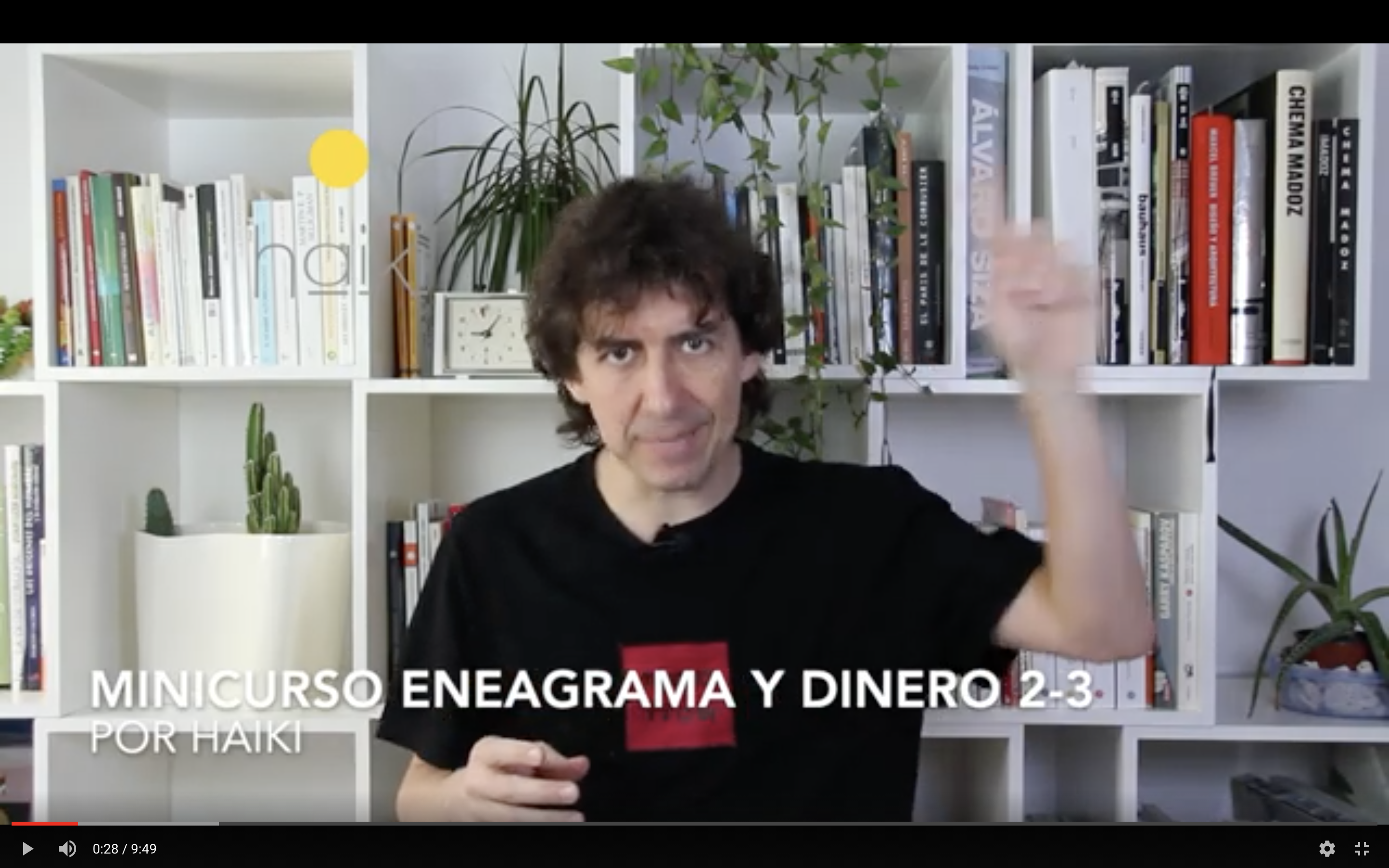 Video mini curso Eneagrama y dinero. Parte 2: Breve rercorrido por los eneatipos en funcion de la relación que tienen con el dinero